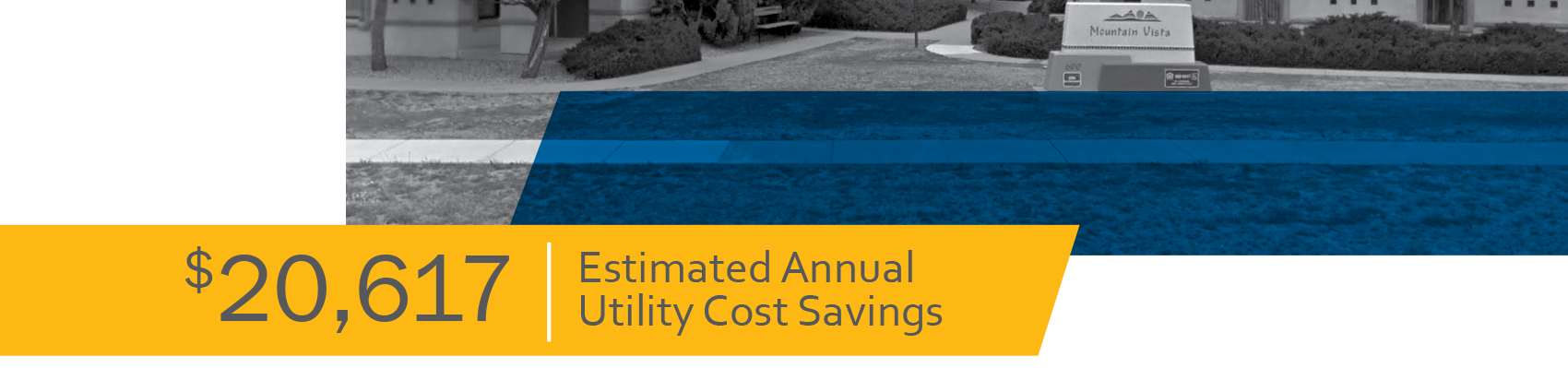 $20,617 Estimated Annual Utility Cost Savings