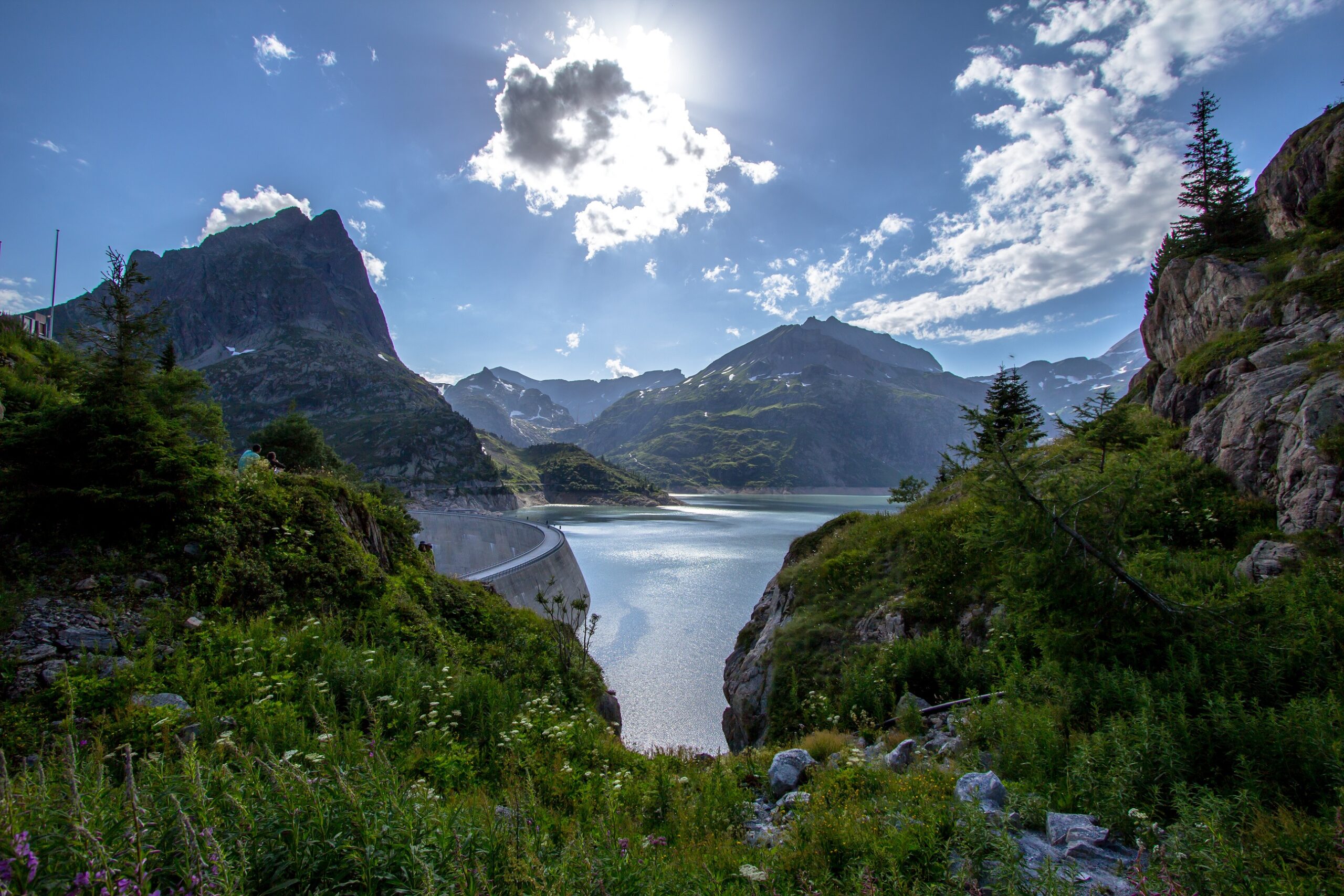 Emosson Reservoir Switzerland