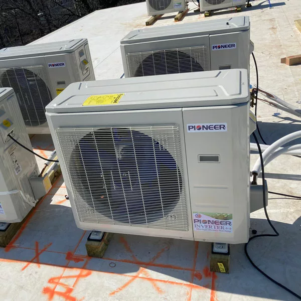 Very High Efficiency Heat Pumps at an ICAST worksite