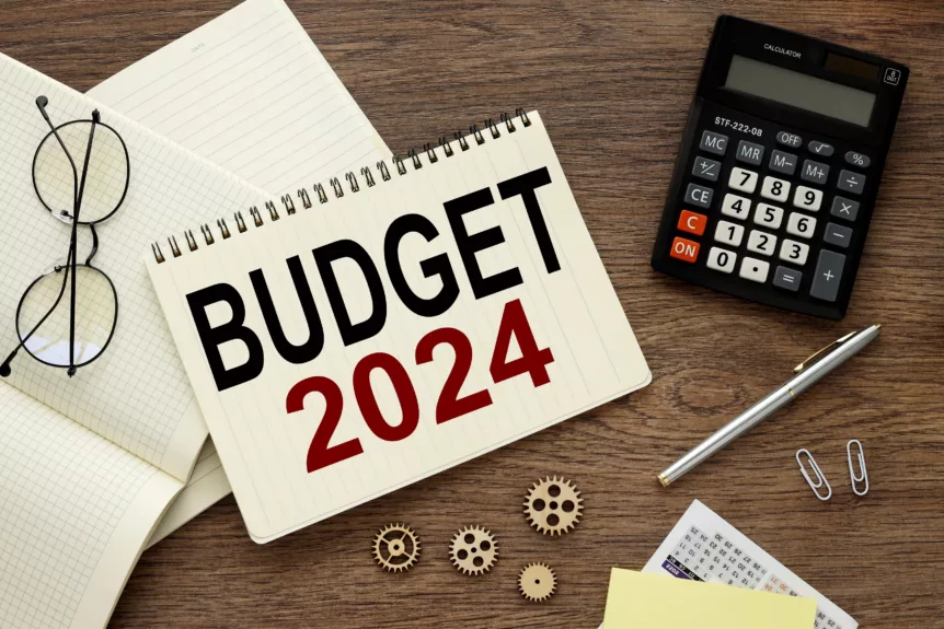 2024 Budget with calculator