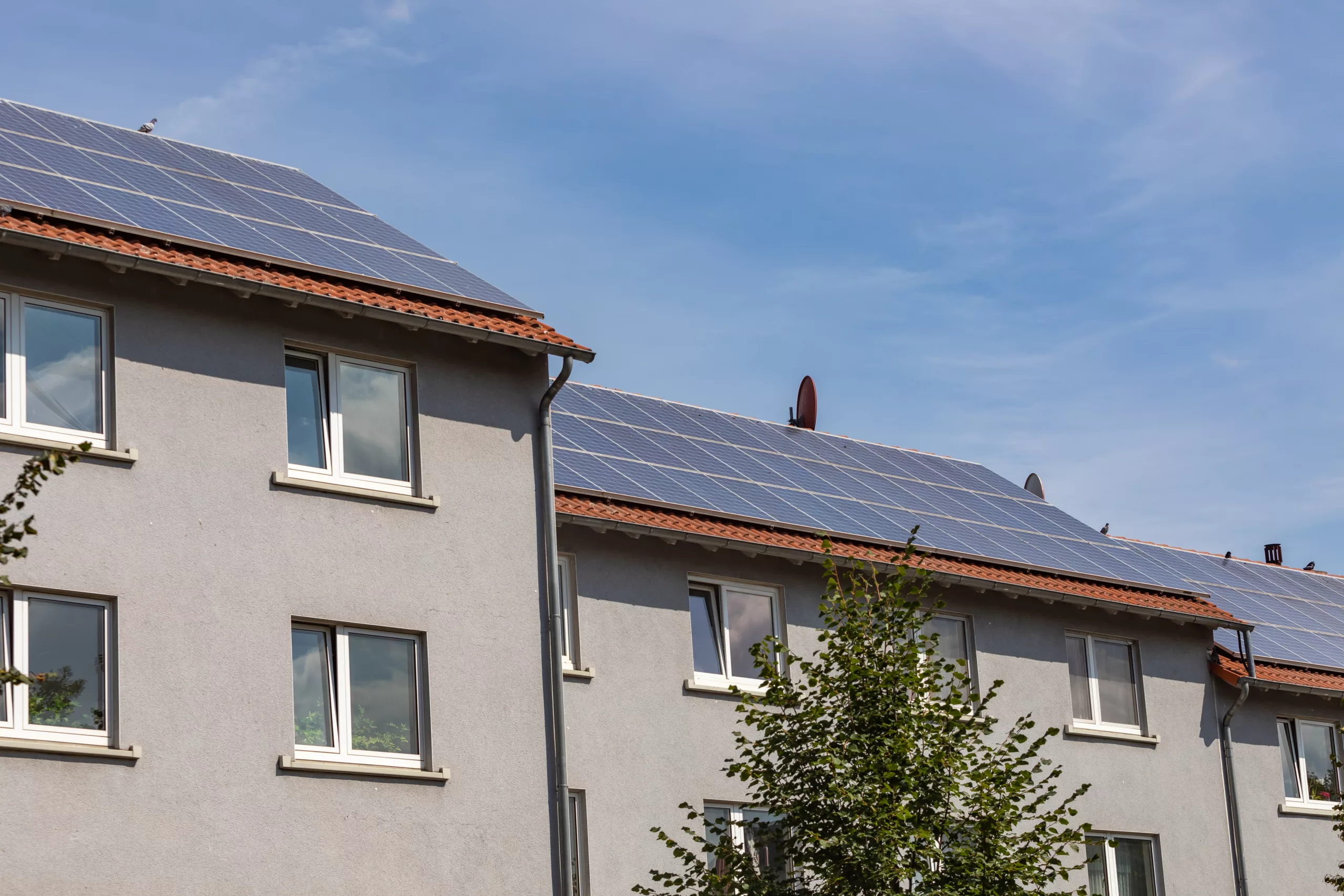 Solar on a multifamily household